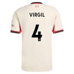 Günstige Fußballtrikots Liverpool Virgil 4 Auswärtstrikot 2025-26 Kurzarm